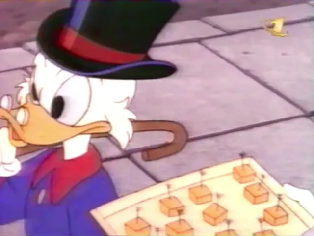 Начало первой серии Утиные истории at 00:55 — SCROOGE