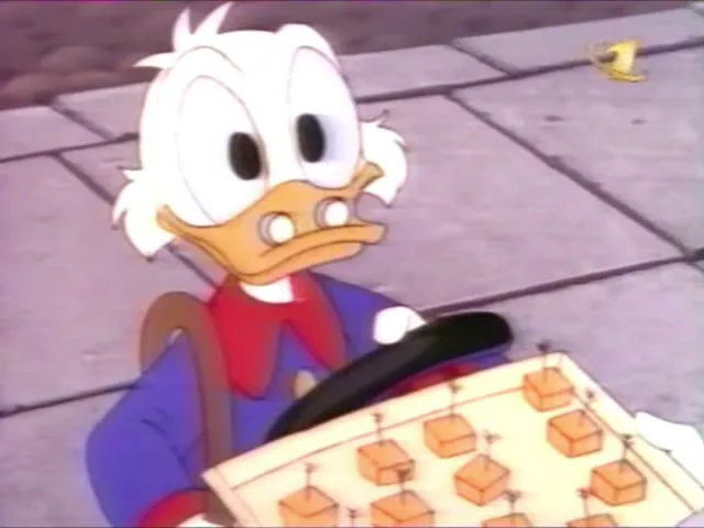 Начало первой серии Утиные истории at 00:57 — SCROOGE