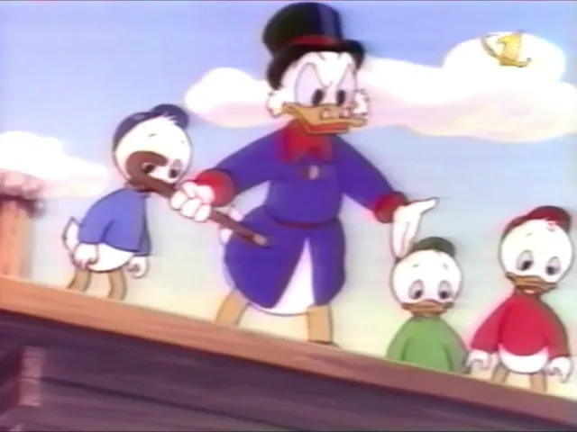 Начало первой серии Утиные истории at 02:30 — SCROOGE