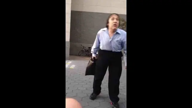 Angry Trumpet Man meme at 00:38 — ANGRY MAN