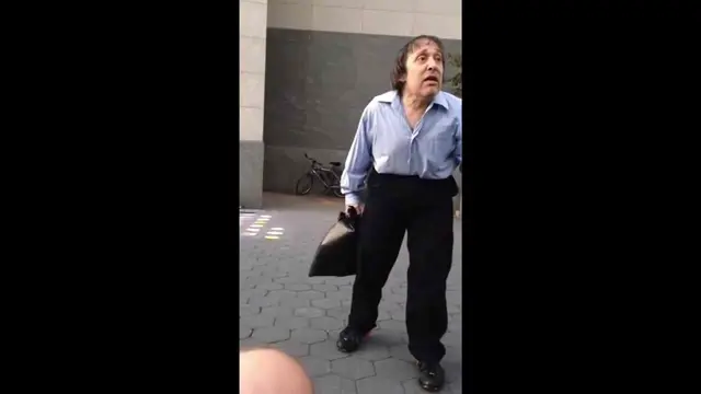 Angry Trumpet Man meme at 00:45 — ANGRY MAN