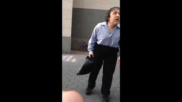 Angry Trumpet Man meme at 00:57 — ANGRY MAN