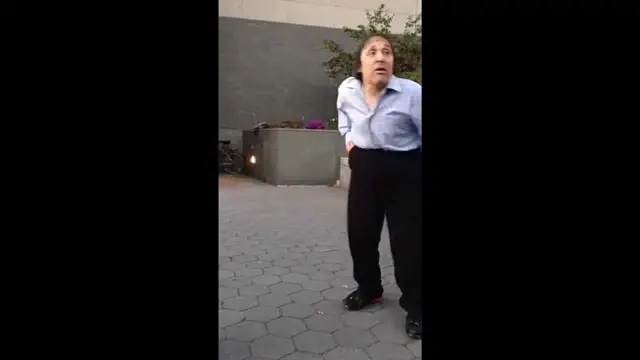 Angry Trumpet Man meme at 01:22 — ANGRY MAN