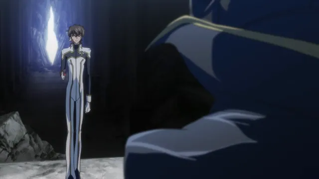 Code Geass - Suzaku Confronts Zero at 00:37 — SUZAKU