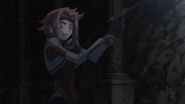 Code Geass - Suzaku Confronts Zero at 00:43 — SUZAKU