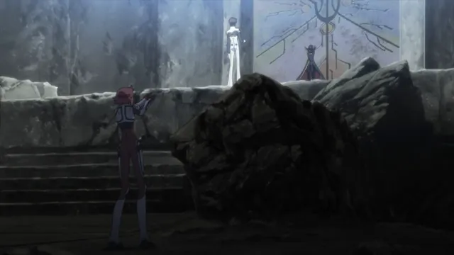 Code Geass - Suzaku Confronts Zero at 00:48 — SUZAKU
