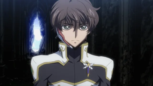 Code Geass - Suzaku Confronts Zero at 01:31 — SUZAKU
