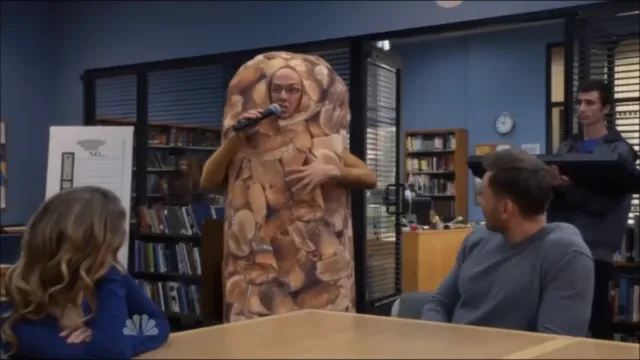 Community Peanut Bar Rap at 00:31 — DEAN PELTON
