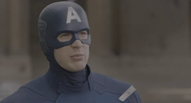 Chitauri Invasion - The Avengers 2012 at 00:49 — CAPTAIN AMERICA