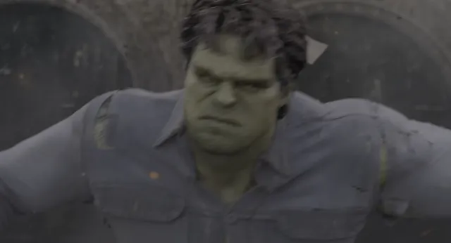 Chitauri Invasion - The Avengers 2012 at 00:58 — HULK