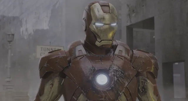 Chitauri Invasion - The Avengers 2012 at 02:00 — CAPTAIN AMERICA