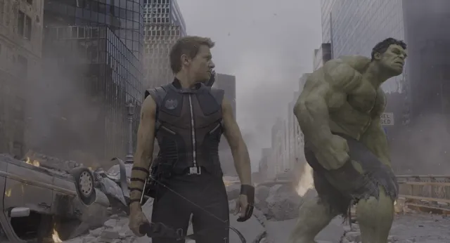 Chitauri Invasion - The Avengers 2012 at 02:04 — HULK