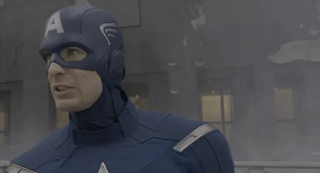Chitauri Invasion - The Avengers 2012 at 02:15 — CAPTAIN AMERICA