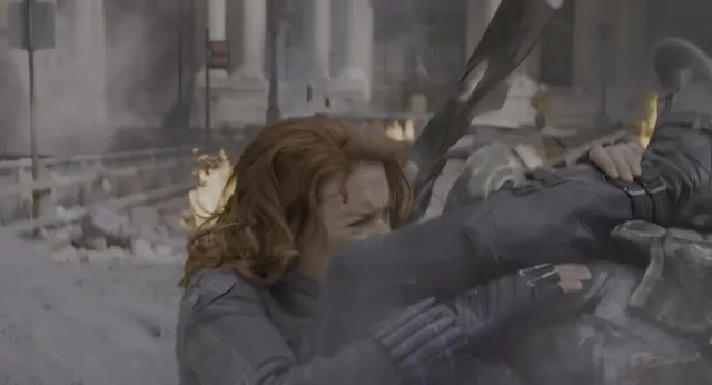 Chitauri Invasion - The Avengers 2012 at 04:45 — BLACK WIDOW
