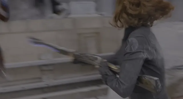 Chitauri Invasion - The Avengers 2012 at 04:51 — BLACK WIDOW