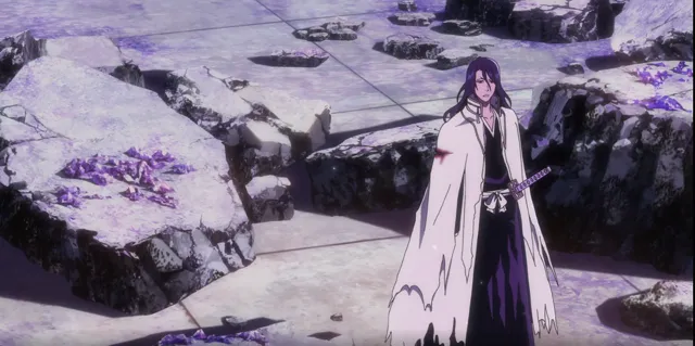 Hitsugaya getting older at 00:03 — BYAKUYA