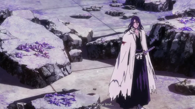 Hitsugaya getting older at 00:09 — BYAKUYA