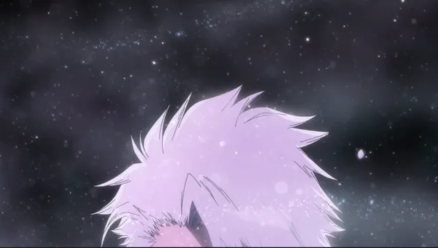 Hitsugaya getting older at 00:22 — HITSUGAYA