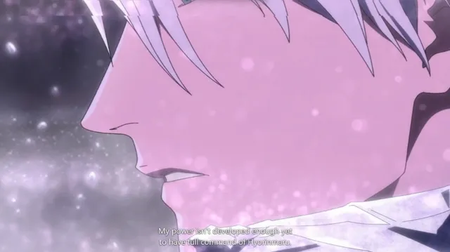 Hitsugaya getting older at 00:49 — HITSUGAYA