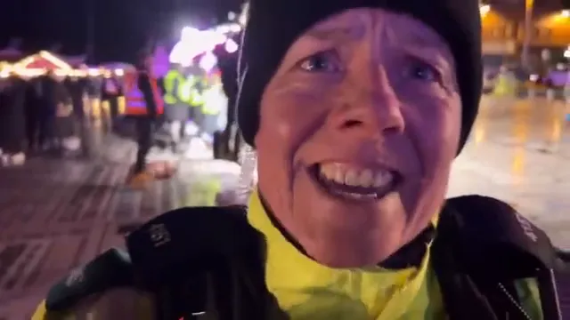 Excuse me HE at 00:36 — FEMALE POLICE OFFICER