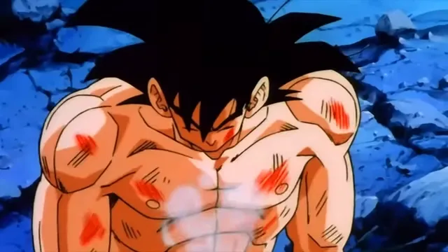False Super Saiyan at 00:04 — GOKU