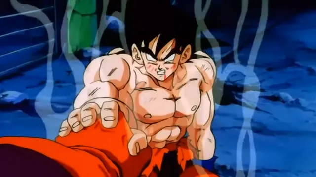 False Super Saiyan at 00:19 — GOKU