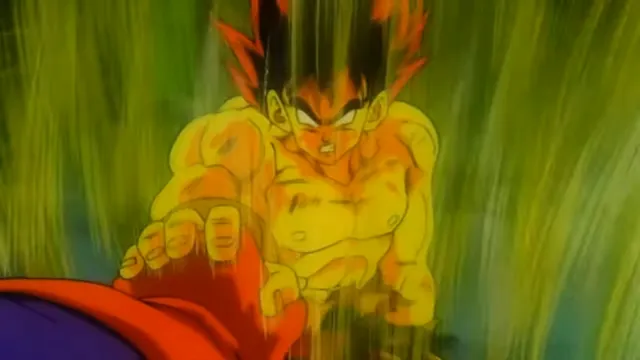 False Super Saiyan at 00:21 — GOKU