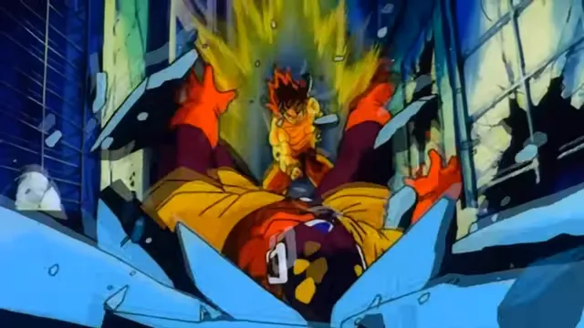 False Super Saiyan at 00:40 — GOKU