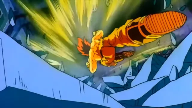 False Super Saiyan at 00:55 — GOKU