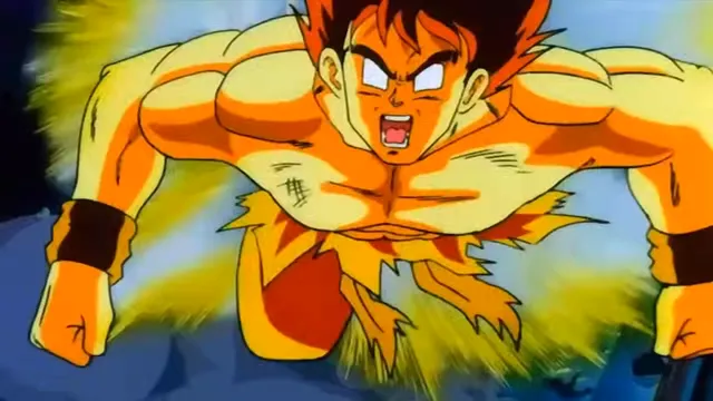 False Super Saiyan at 01:04 — GOKU