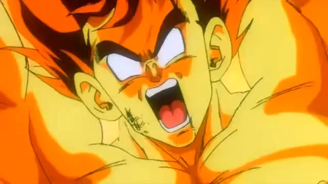 False Super Saiyan at 01:17 — KING KAI