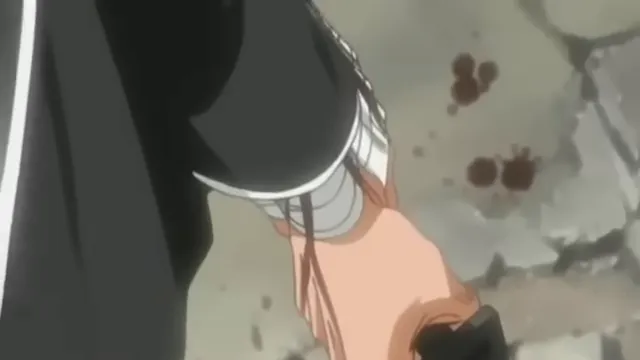 Hollow Ichigo vs Byakuya Kuchiki at 00:13 — ICHIGO