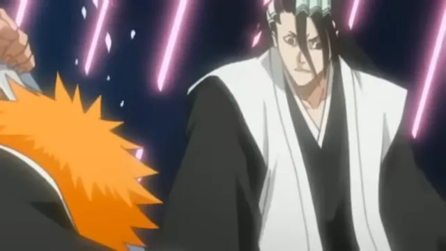 Hollow Ichigo vs Byakuya Kuchiki at 00:42 — BYAKUYA