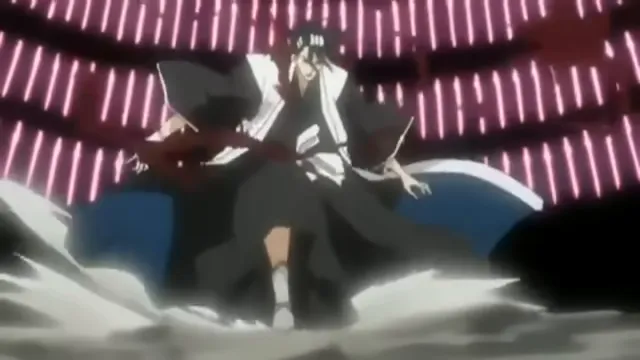 Hollow Ichigo vs Byakuya Kuchiki at 01:00 — BYAKUYA
