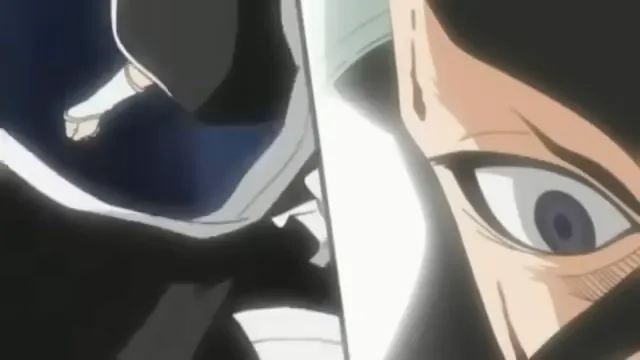 Hollow Ichigo vs Byakuya Kuchiki at 01:04 — HOLLOW ICHIGO