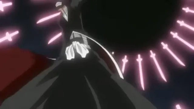 Hollow Ichigo vs Byakuya Kuchiki at 01:30 — HOLLOW ICHIGO