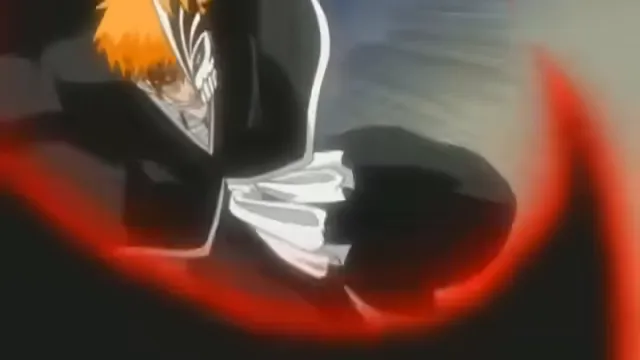 Hollow Ichigo vs Byakuya Kuchiki at 01:47 — HOLLOW ICHIGO