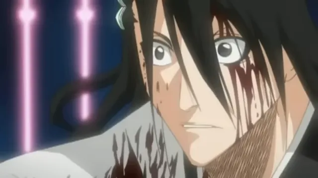Hollow Ichigo vs Byakuya Kuchiki at 02:27 — BYAKUYA